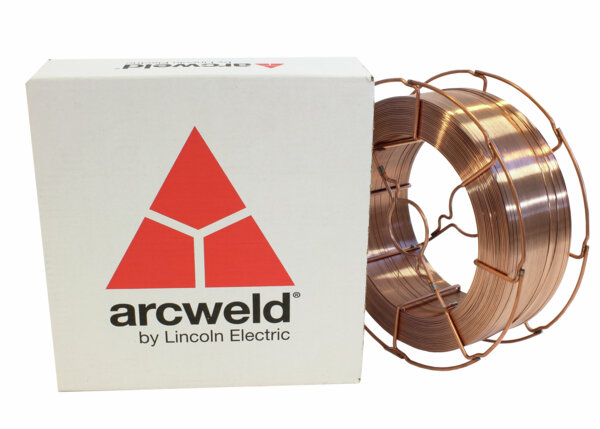 Fil soudure Arcweld AS2 diamètre 1,2 mm bobine plastique 15 kg LINCOLN ELECTRIC C12P015P6E02