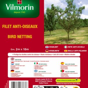 Filet Anti-Oiseaux - 2 m x 10 m
