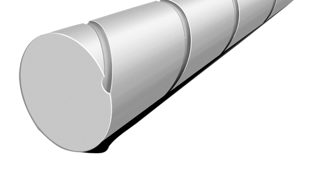 Fils de coupe ronds et silencieux vert en rouleau 60 m x 2 mm STIHL 0000-930-2418