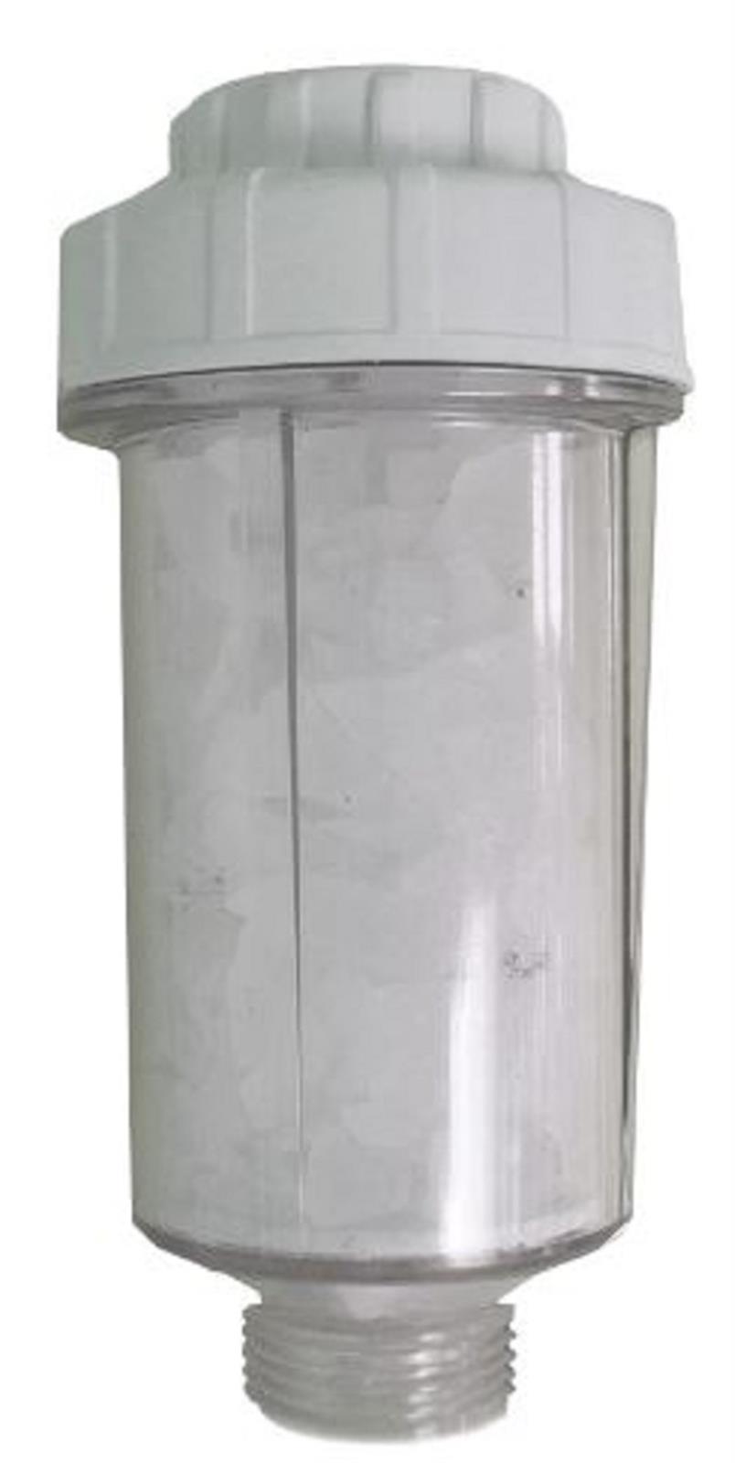 Filtre à eau pour machine à laver avec cristaux de phosphates - anti calcaire et anti tartre - Pour machine à laver
