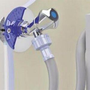 FIXOPLAC machine à laver avec rosace à glissement