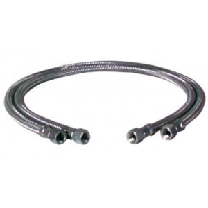 Flexible fioul - F3/8"x F3/8" droit lg 750mm (2 pcs) - F3/8"x F3/8" droit lg 750mm (2 pcs)