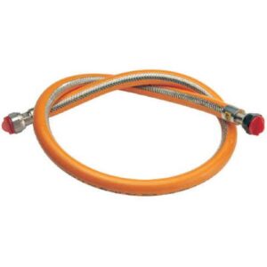 Flexible gaz inox Tubinox butane/propane à embouts mécaniques - Longueur : 1,5 m