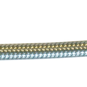 Flexible sanitaire inox FF - Longueur : 70 cm - Écrou : 1/2'' - D13