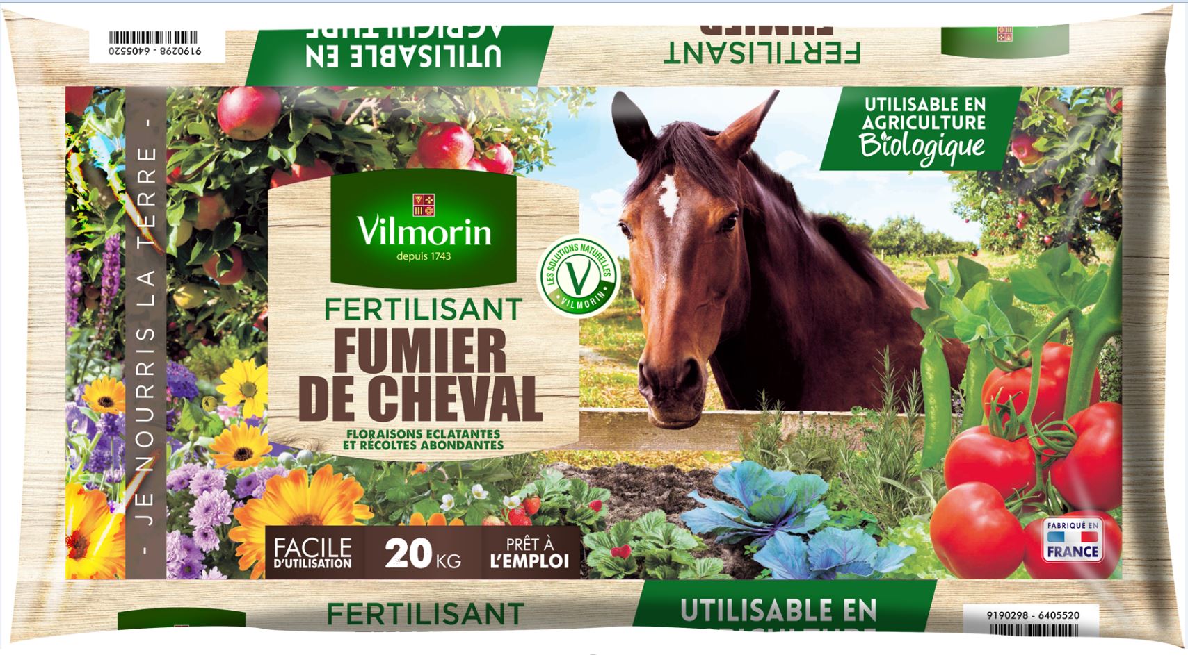 Fumier de Cheval - 20 kg