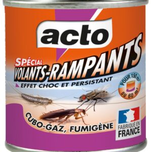Fumigène Cubo-gaz 45 g spécial volants et rampants ACTO INSECTICIDES CUBO6
