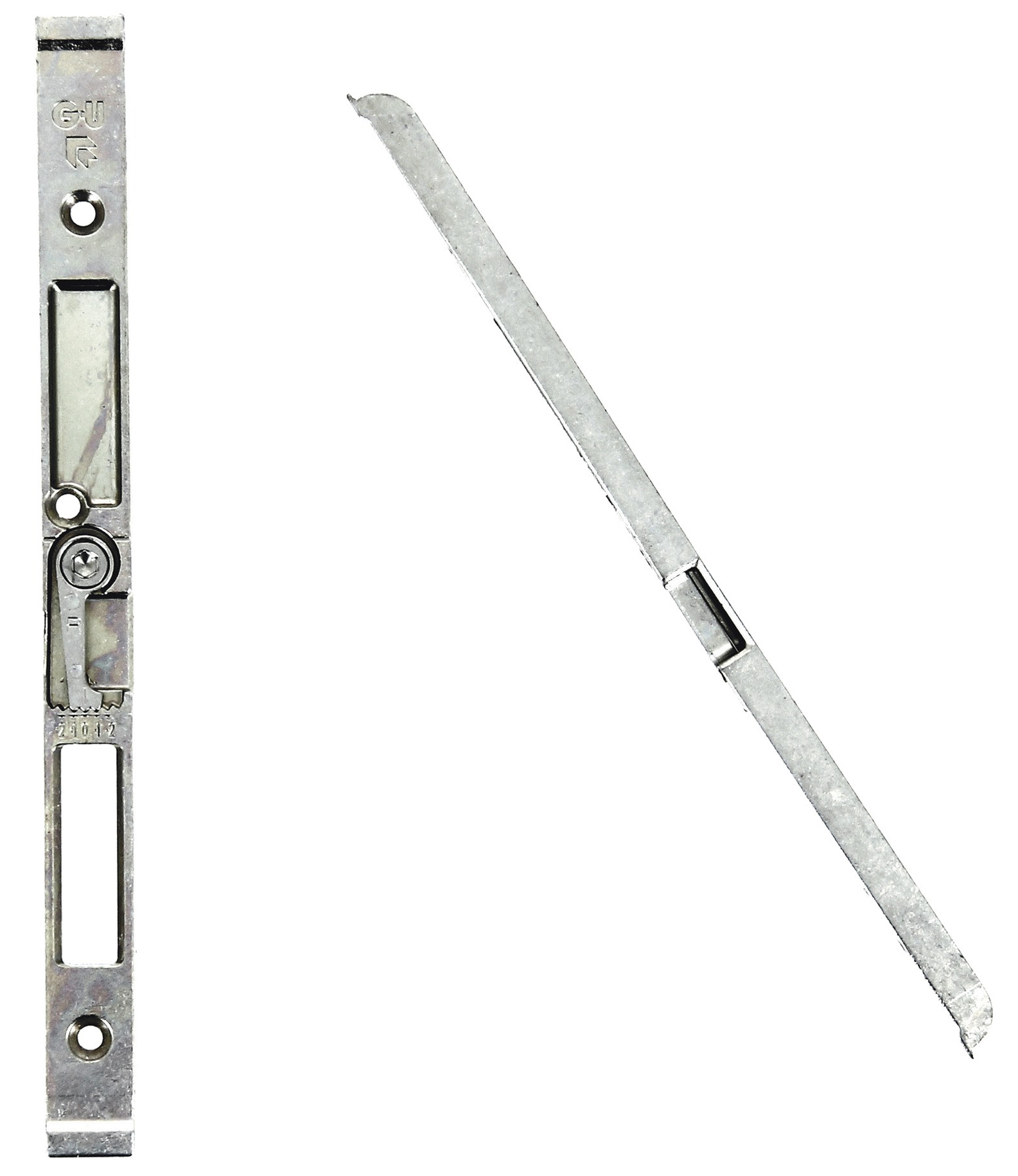 Gâche centrale GU FERCOMATIC à entaillage longueur 208 mm droite FERCO G-22897-00-R-1
