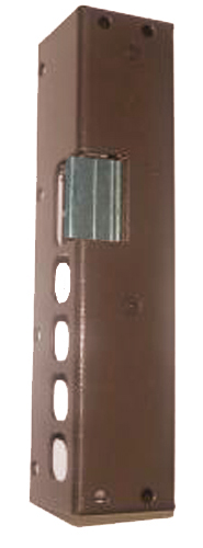 Gâche électrique blanche droite pour serrure 448/468 MOTTURA 94084AD