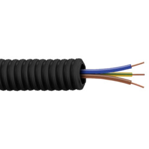 Gaine ICTA préfilée 3G1.5mm² (R-B-V/J) Ø16 couronne de 100m
