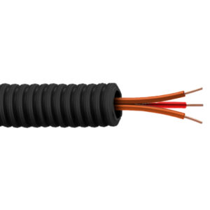 Gaine ICTA préfilée 3x1.5mm² (R-O-O) Ø16 couronne de 100m
