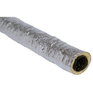 Gaine isolée épaisseur 25 mm pour VMC - Isolation Ø160 mm - 25 mm - Longueur 6 ML