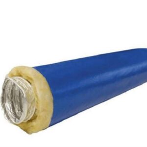 Gaine souple aluminium isolée SPIREO - T82R ALU CR25 - Diamètre 80 mm- Longueur: 10 m