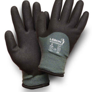 Gant anti-froid et anti-coupure enduit 3/4 PVC gris T9 LEBON WINTERSAFE-9