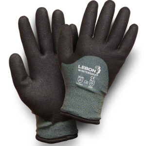 Gant anti-froid WINTERSAFE enduit PVC noir T11 LEBON WINTERSAFE-11