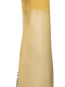 Gant latex Alto 285 chlorinée + grip 60 cm jaune T10 MAPA 3428536