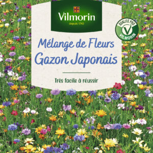 Gazon Japonais - 10 m² - Mélange de fleurs