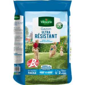 Gazon Ultra Résistant - Label Rouge - 10 kg