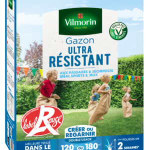 Gazon Ultra Résistant - Label Rouge - 3 kg