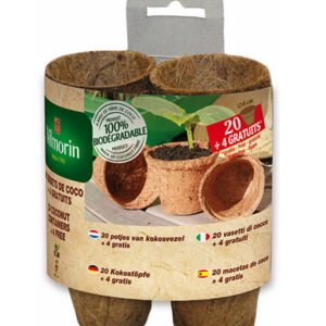 Godet Coco Rond - 6 cm (x20) +4 Offerts