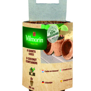 Godet Coco Rond - 6 cm (x8)