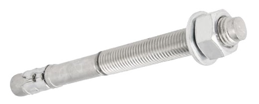 Goujon d'ancrage acier zingué ATE option 7 8 x 75 mm boîte de 100 RAWL R-XPTIIIZP08075/25