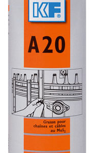 Graisse pour chaînes et câbles A 20 en aérosol 400 ml KF 6096