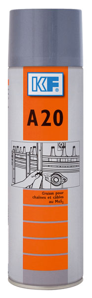Graisse pour chaînes et câbles A 20 en aérosol 400 ml KF 6096