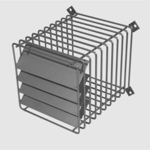 Grille de protection pour terminal horizontal - avec déflecteur