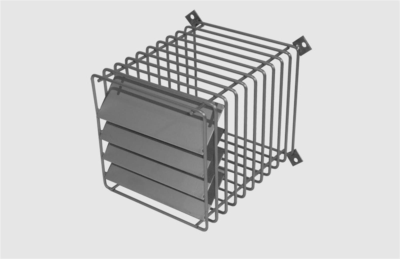 Grille de protection pour terminal horizontal - avec déflecteur