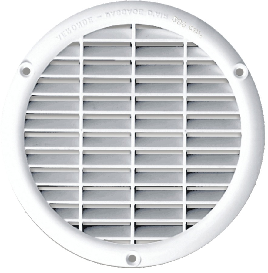 Grille menuiserie ronde Autogyre à encastrer
