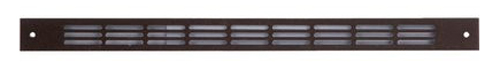 Grille plat interieur simple 475 x 20 mm brun RENSON 00478303