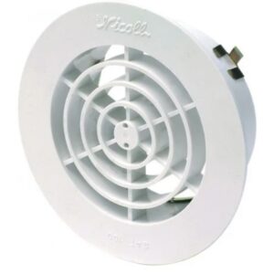 Grilles d'aération adaptables sur tubes PVC avec moustiquaire NICOLL GATM140