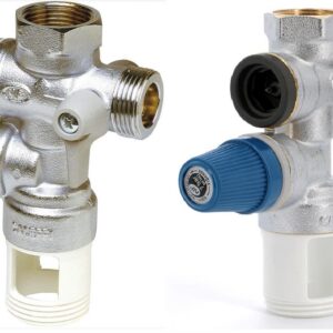 Groupe de sécurité GS VERTICAL - Diamètre : 3/4'' MF - Siège Inox