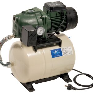 Groupe de surpression AQUAJET - 102/60 M - Mono - 0,75 kW - Pompe Jet 102 M - 60 L à diaphragme - Ampères : 5,1- Débit : 3,3 m³/h - Pression : 2,5 b