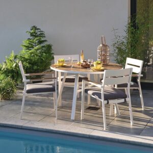 GST2127C - Fauteuil Angie en aluminium -