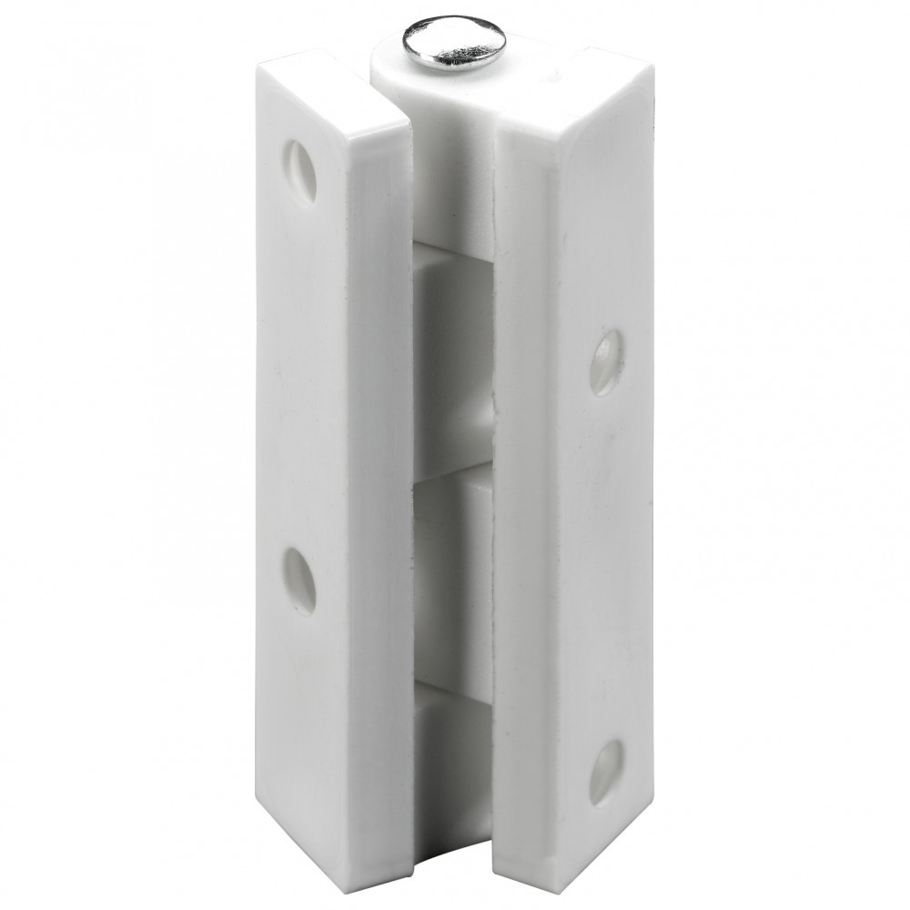 Lot de 2 charnières universelles nylon pour meuble, L.45 x l.9 mm