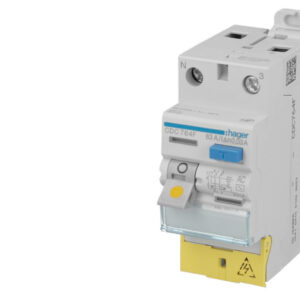 Interrupteur différentiel 2P 63A 30mA Type AC Hager à vis