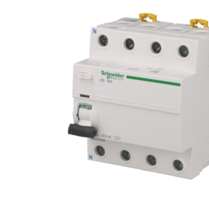 Interrupteur différentiel modulaire tétrapolaire Schneider Acti9 iID 63A / 300mA type AC