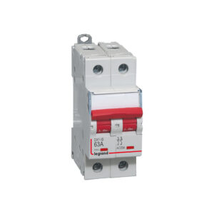 Interrupteur Sectionneur Modulaire 2 pôles 63A auxiliarisable Legrand DX³