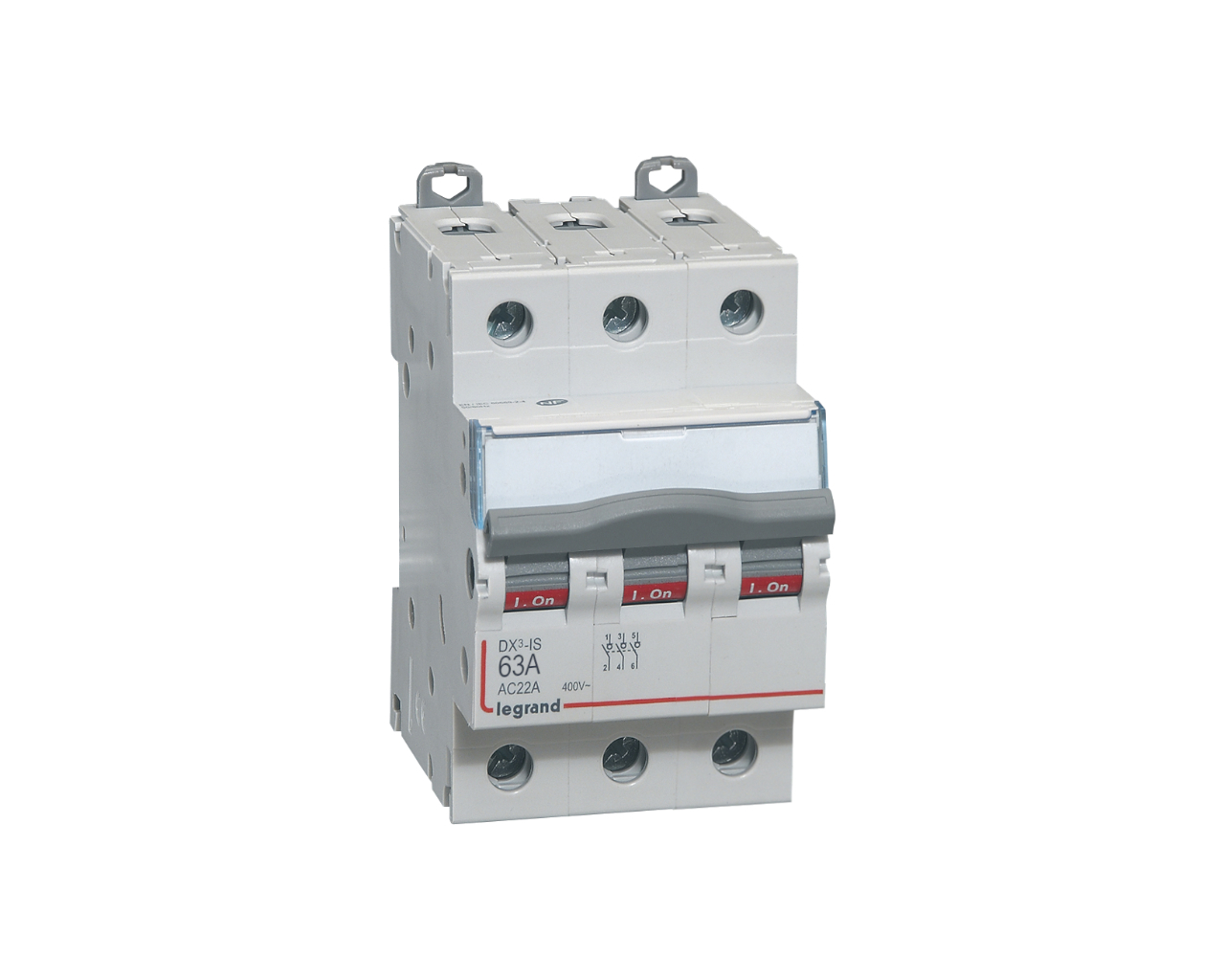 Interrupteur Sectionneur Modulaire 3 pôles 63A Legrand DX³