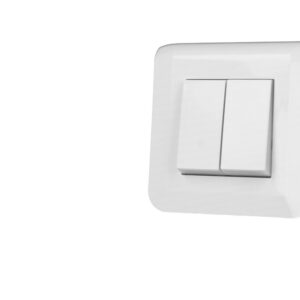 Interrupteur va et vient double Legrand Mosaic™ complet