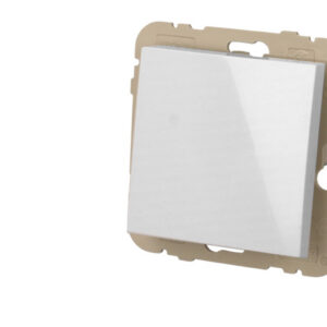 Interrupteur va-et-vient simple blanc Efapel Logus 90