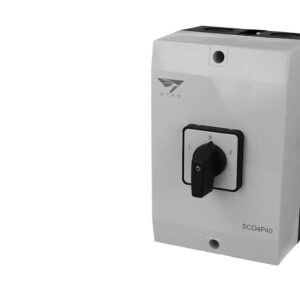 Inverseur de source monophasé / triphasé 40A IP65 en boitier