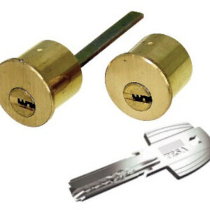 Jeu de cylindres T60 pour serrures TS3 et TS5 TESA T6TSRFLC