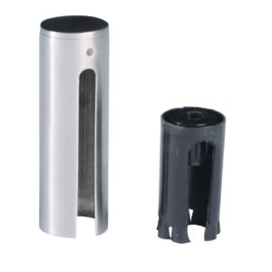 Jeu de deux caches paumelle inox CF001.IN.5