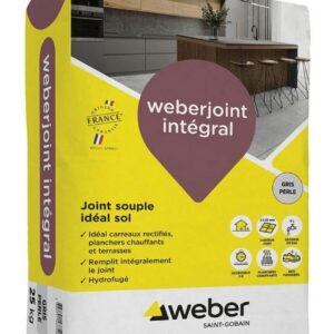 Joint de carrelage WEBERJOINT INTEGRAL - sac 25 kg - rotin