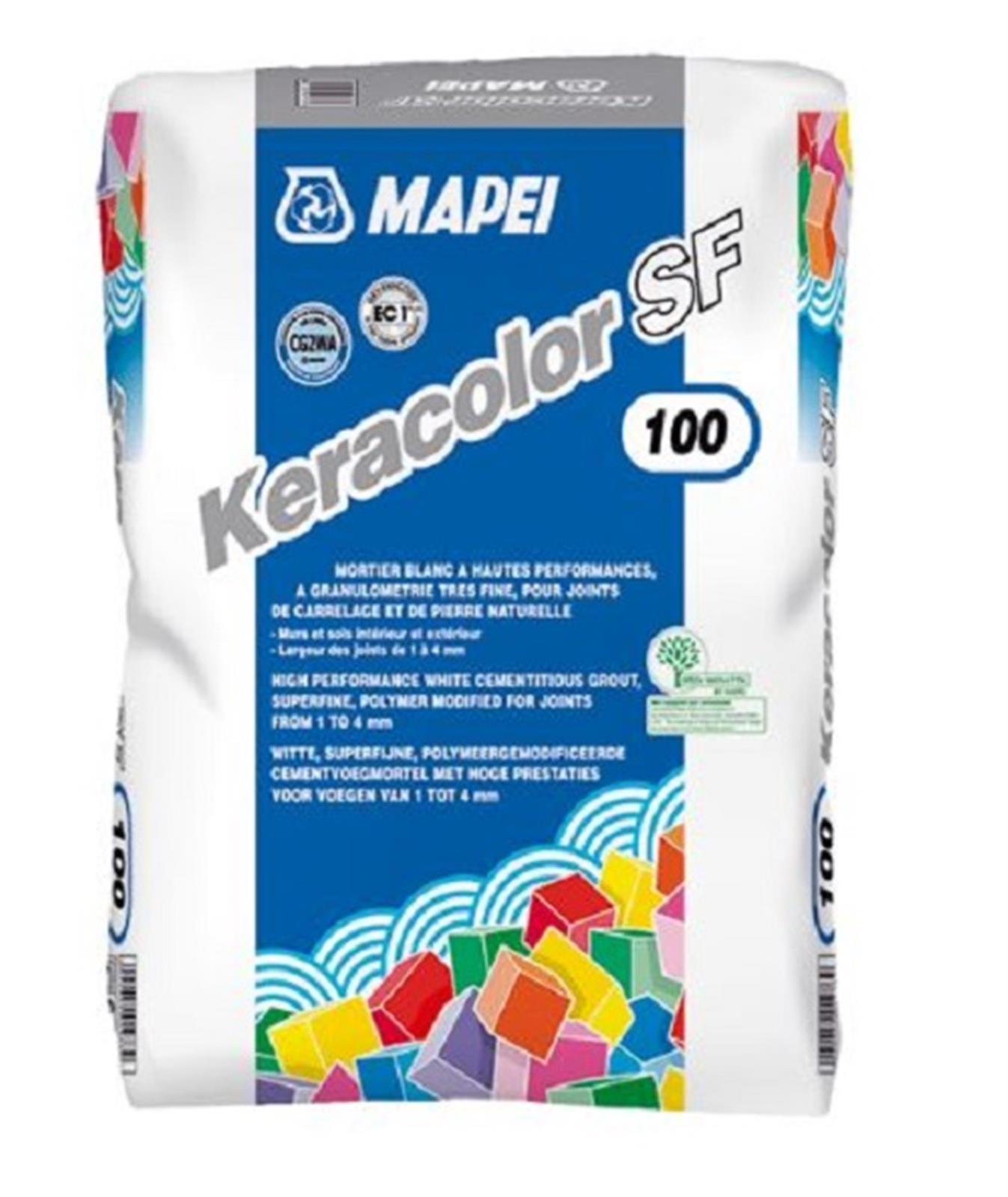 Joint de finition KERACOLOR SF - Sac de 22 kg - blanc 100