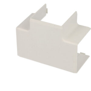 Jonction en T pour goulotte PVC blanc 40 x 40 mm KOPOS