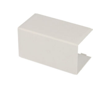 Jonction linéaire pour goulotte PVC blanc 40 x 40 mm KOPOS