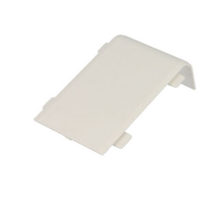 Jonction linéaire pour plinthe PVC blanche 80 x 25 mm